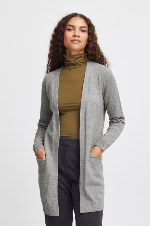 CARDIGAN LAINAGE DOUX OUVERT 2 POCHES