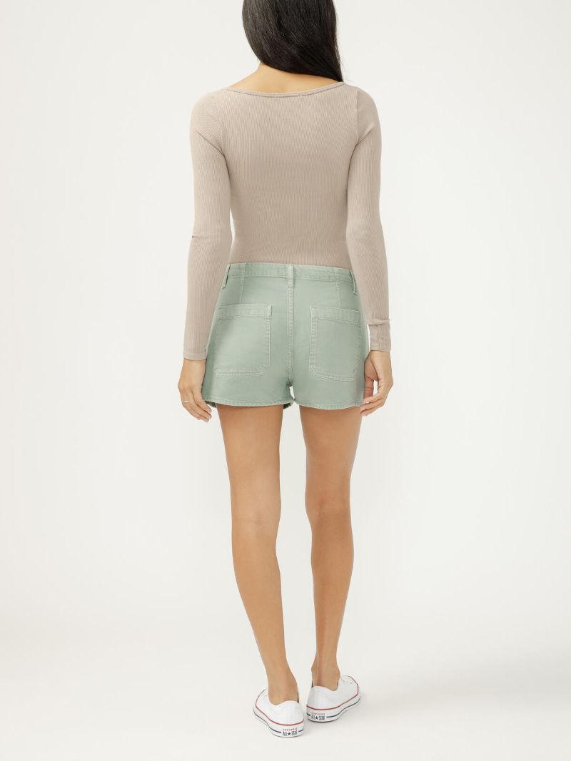 Short de plage taille haute