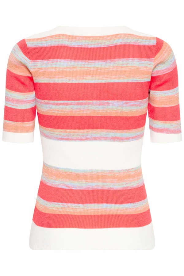 Chandail manche courte tricot fin - 20125179 - Ichi