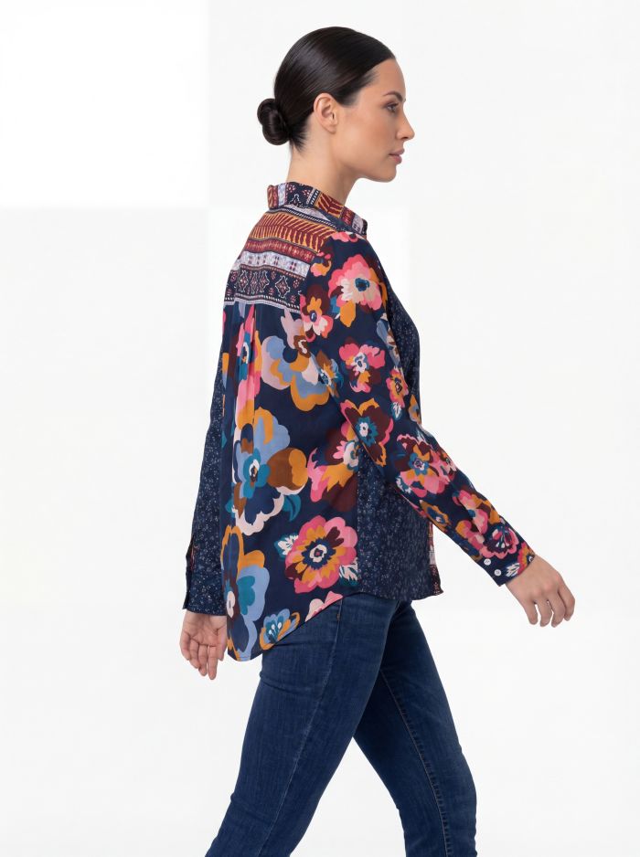 Blouse manches longues imprimée - 2625007 - C.Y.C. Coco Y. Club Inc