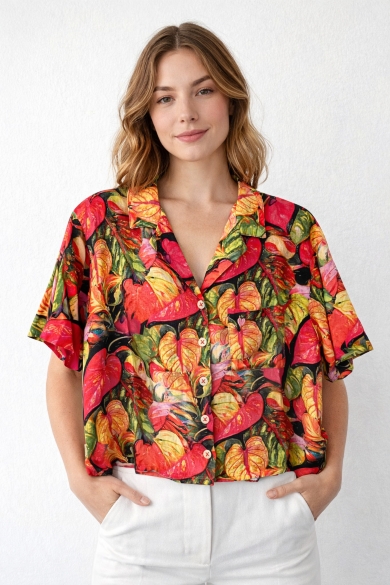 Blouse manche courte ample - 2611-10048 - Ragwear