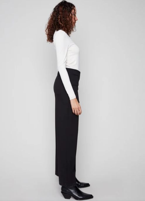 Pantalon à enfiler jambes larges - C5540RR-633B - Charlie B