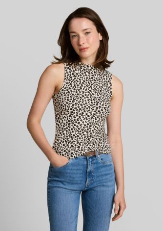 Camisole ajustée col montant - 1052519 - Tom Tailor