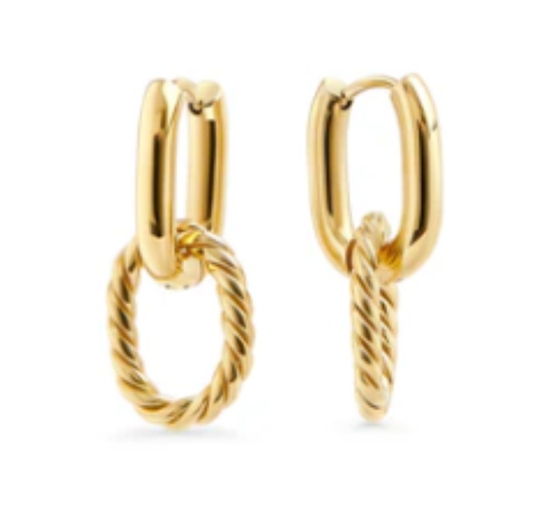 Boucle d'oreille Cecilia - T224E004 - Mia Bijoux