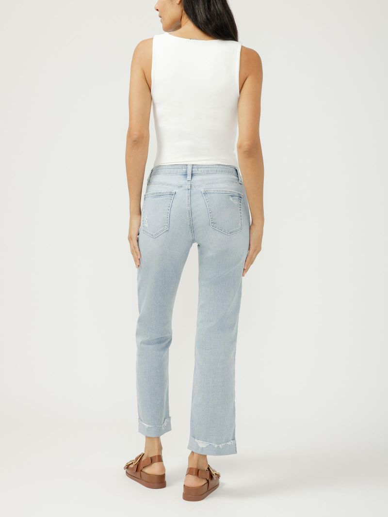 Jeans Chelsea boyfriend taille régulière