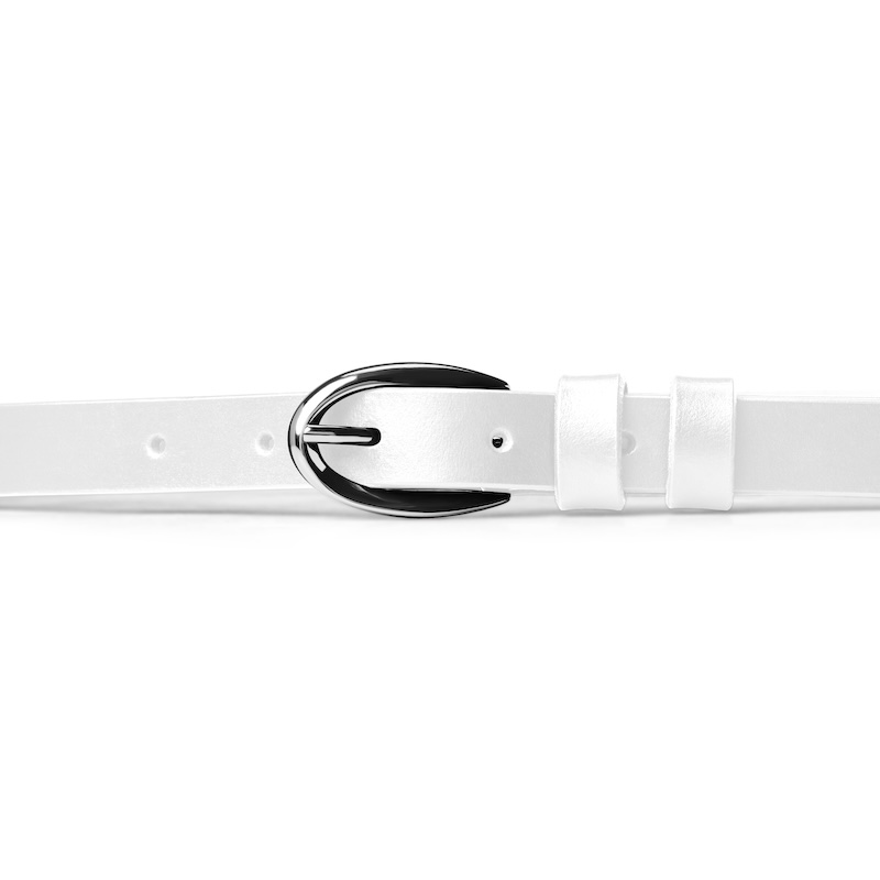 Ceinture en cuir moyen format