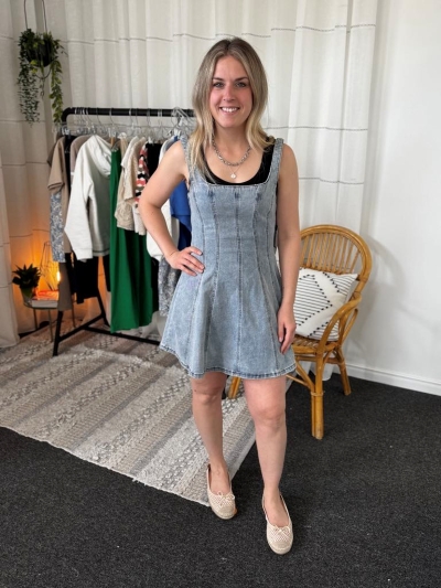 Robe de jeans courte - 56WD238S - RD Style