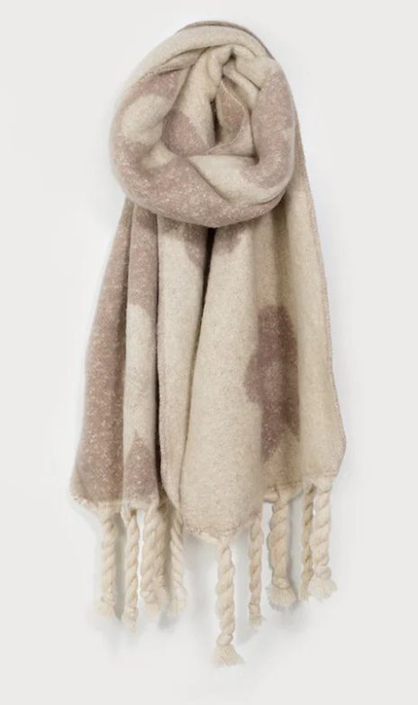 Foulard motifs - 6178-BGE - Caracol