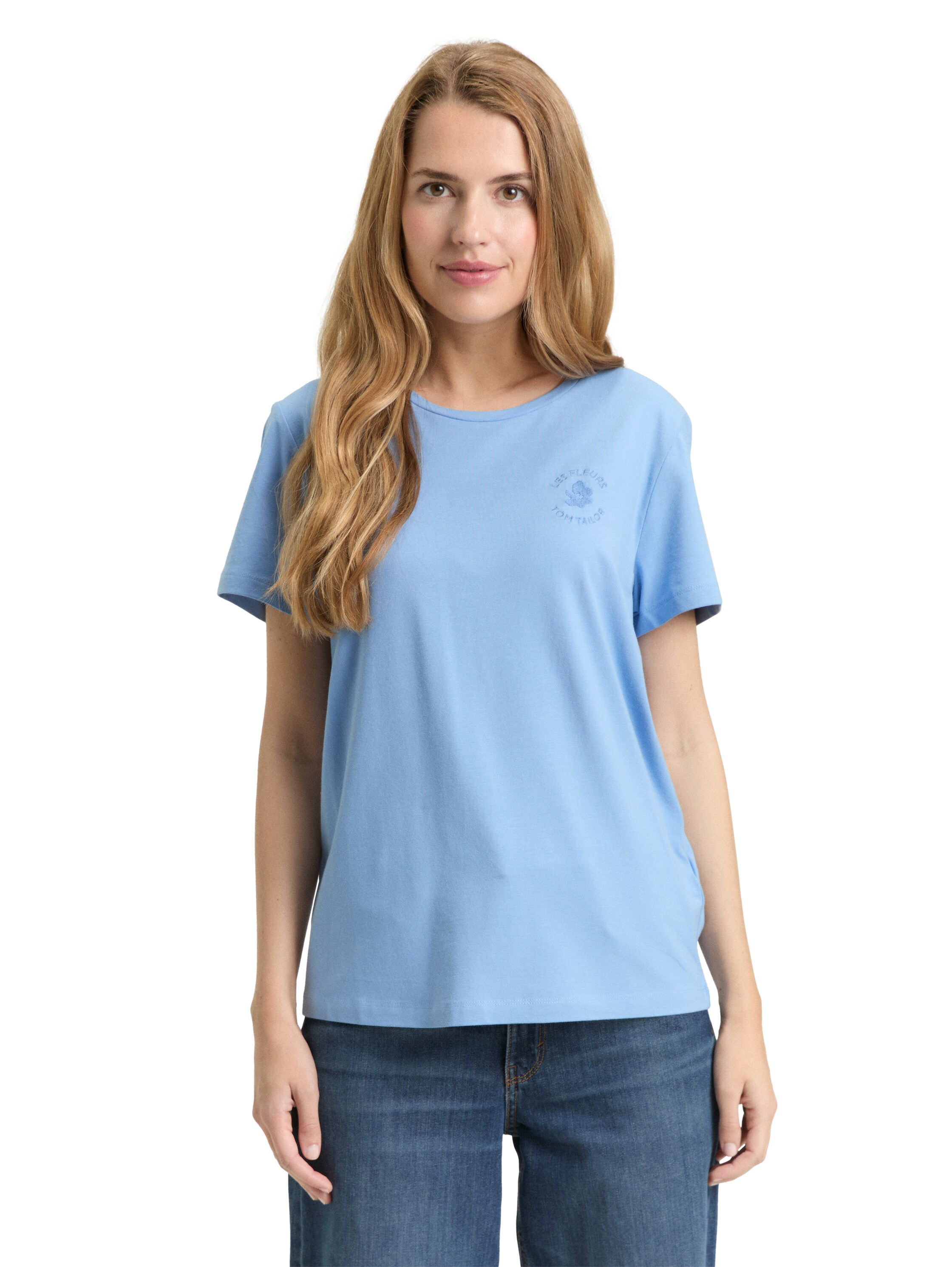 T-shirt logo devant - 1049175 - Tom Tailor