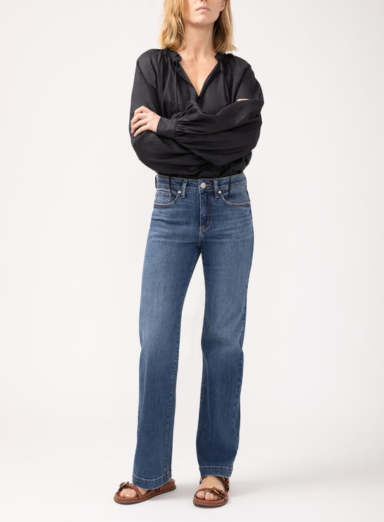 Jeans taille haute - L94903SCV220 - Silver Jeans
