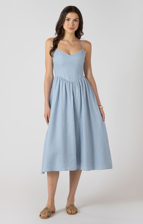 Robe maxi style lin - 2722530 D - Dex