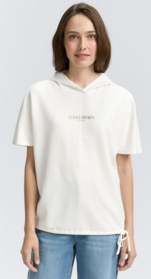 Chandail capuchon manche courte - 1047753 - Tom Tailor