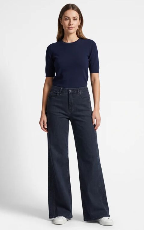 Jeans Saskia jambes larges - 2148704400 - Lois