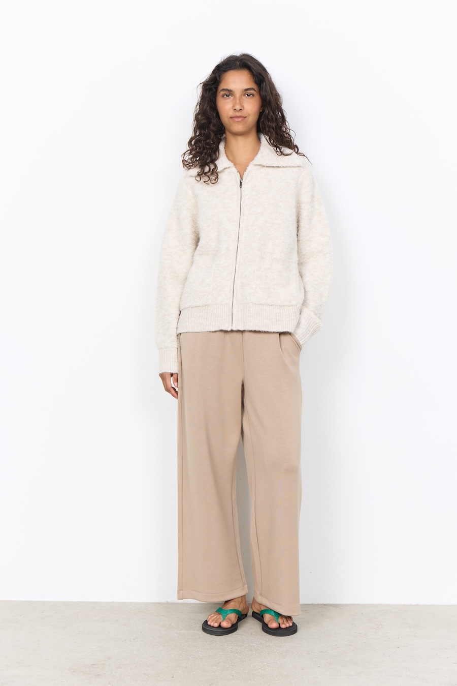 Cardigan laine bouclé - 33855 - Soya Concept