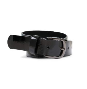 Ceinture cuir italien verni - B30290 - Landes Canada Inc