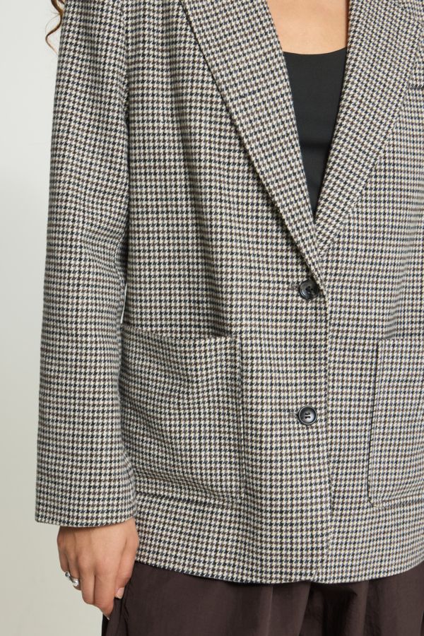 Manteau ample lainage