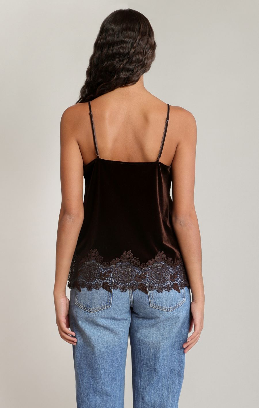 Camisole en velours