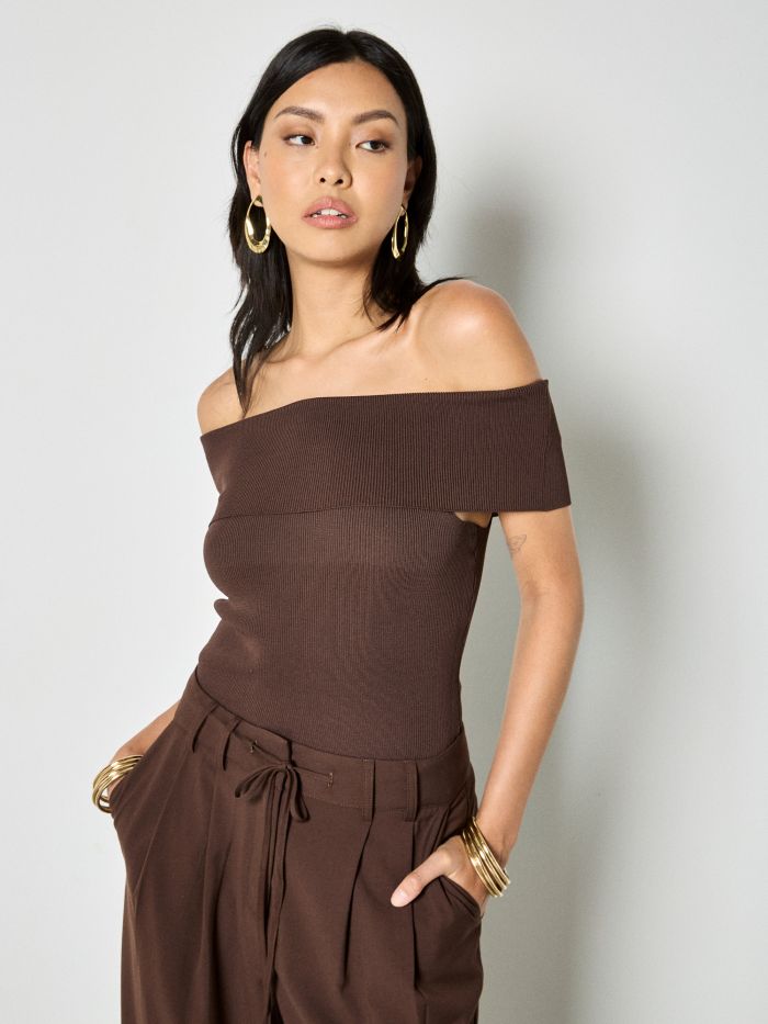 Camisole Off shoulder - X184484 - Apricot