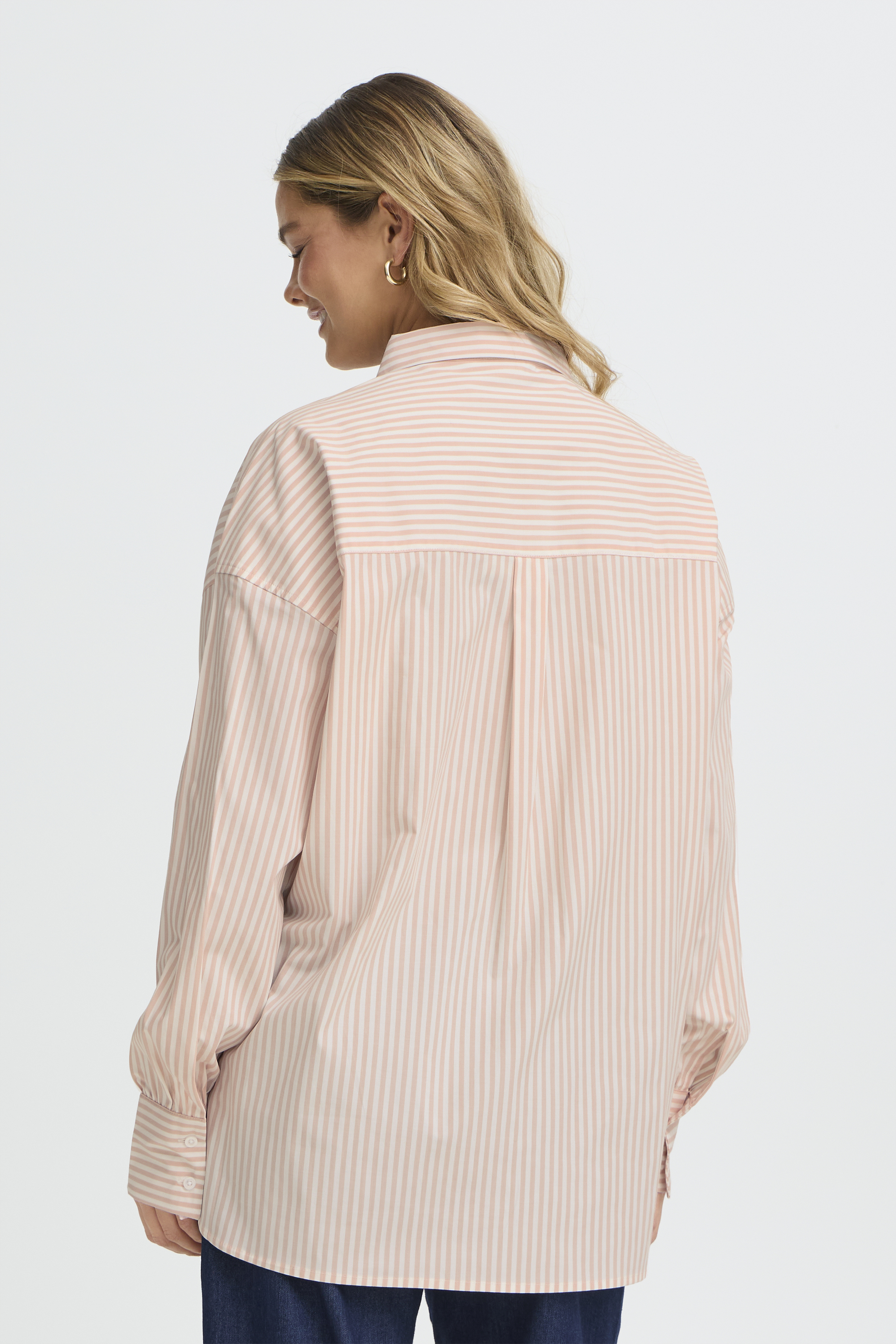 Chemise rayée manche longue