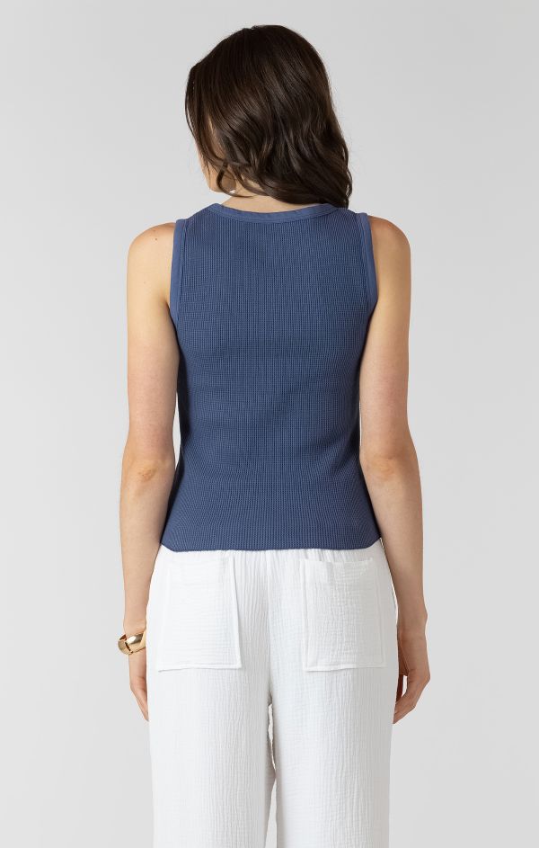 Camisole gaufrée