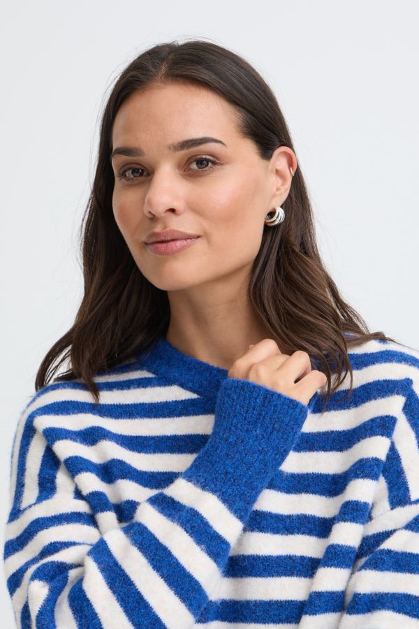 Chandail tricot col rond