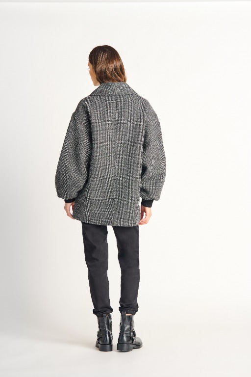 Manteau chic look oversized 