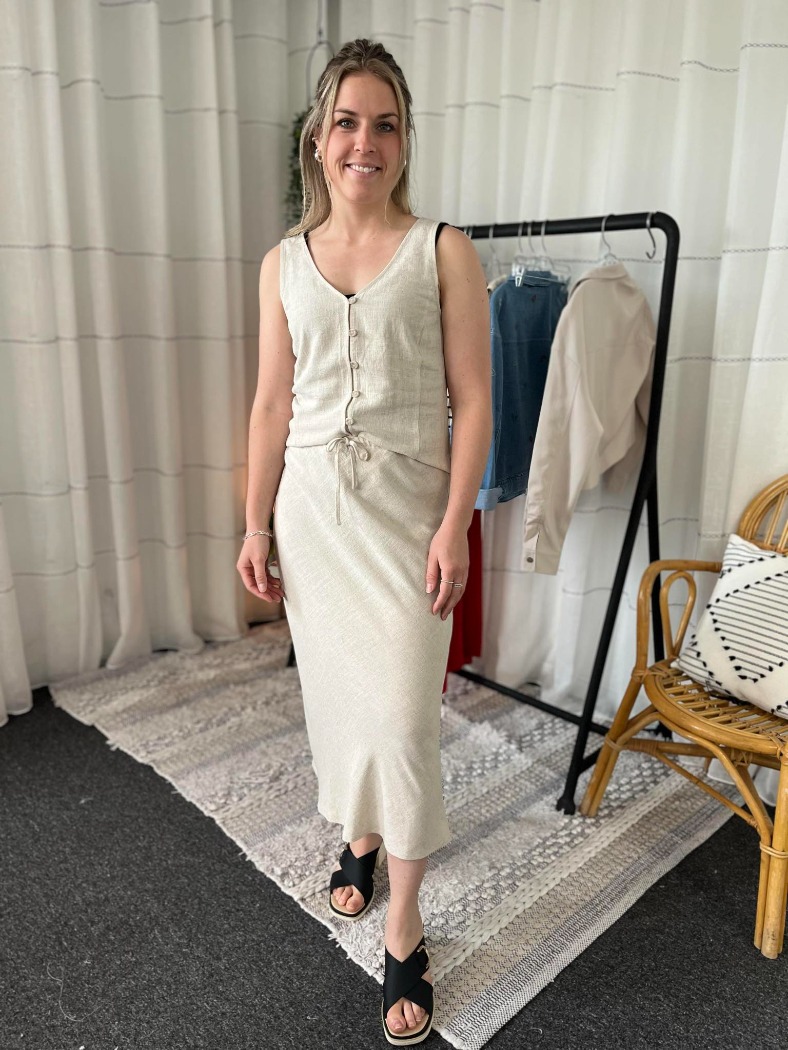 Camisole boutonnée