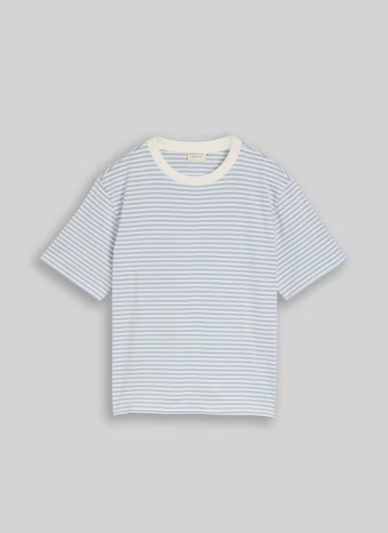 T-shirt boxy ligné - 1047845 - Tom Tailor