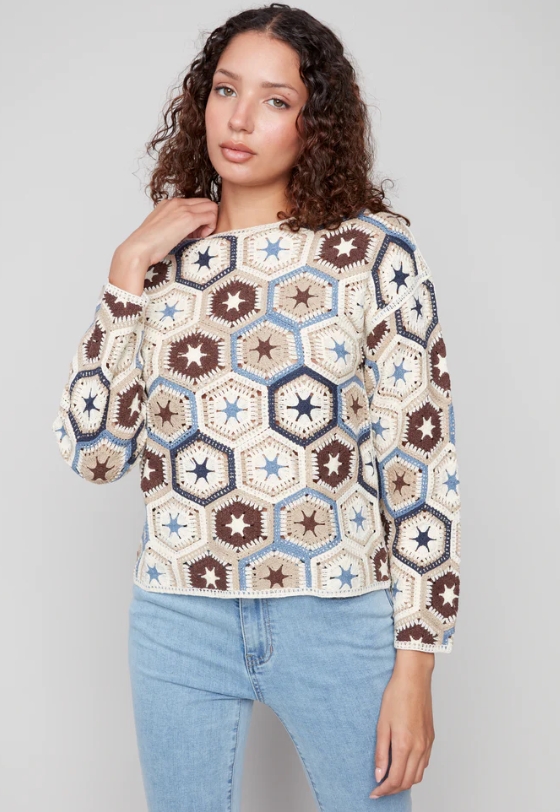 Chandail tricot - C4633P/429C - Charlie B