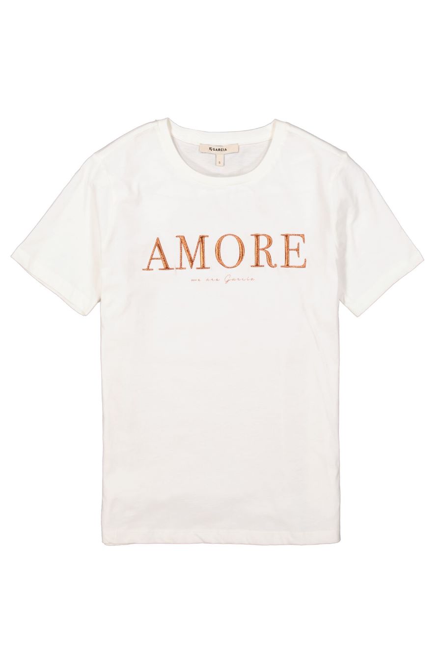 T-shirt col en rond amore