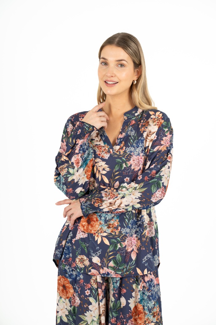 Blouse fleurie 