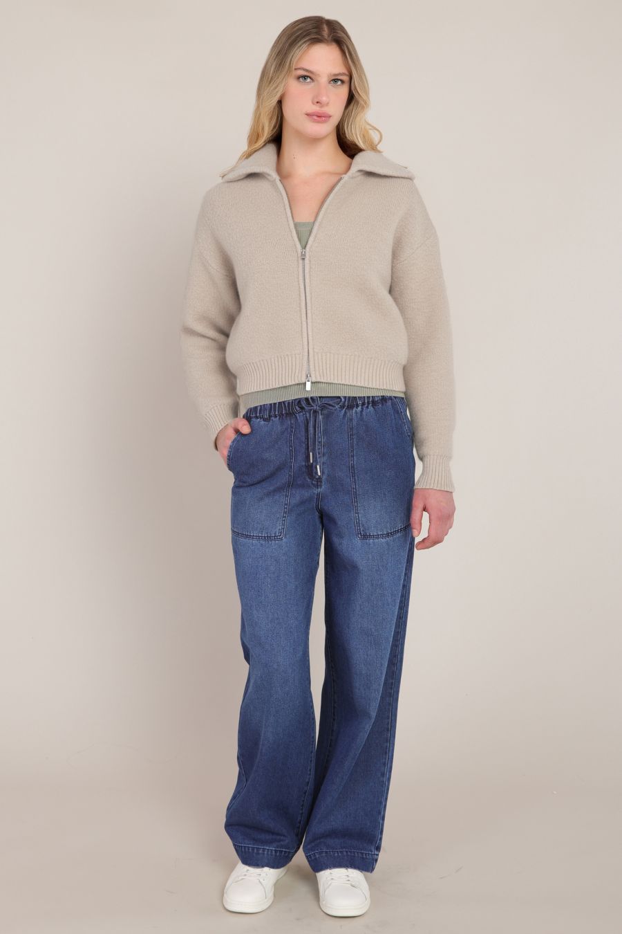 Cardigan zip collet large - 2827250 D - Dex