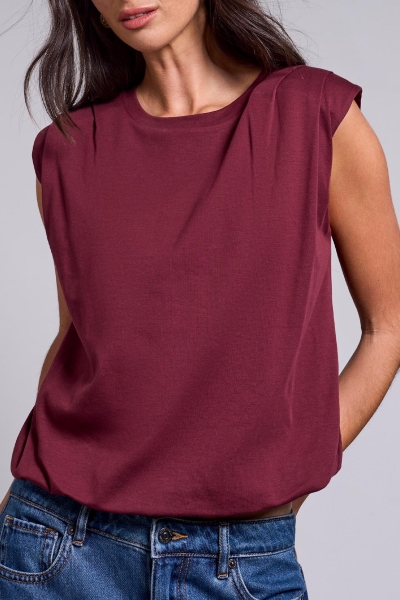 Camisole bouffante à épaulettes - 6195O/5040 - Tribal