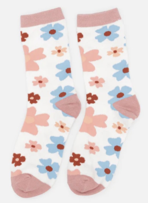 Chaussette longue motifs - SO251-009 - Bizou