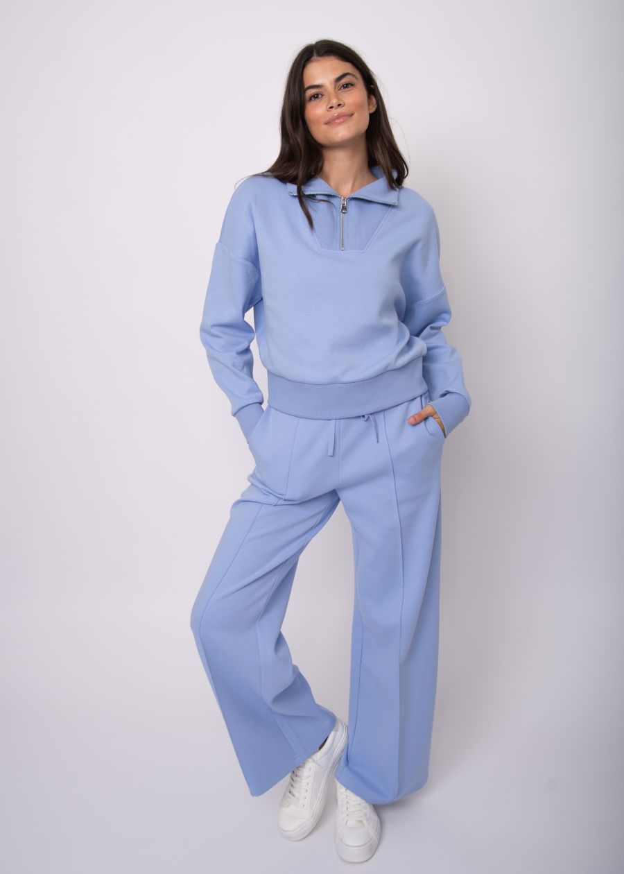 Chandail zip encolure