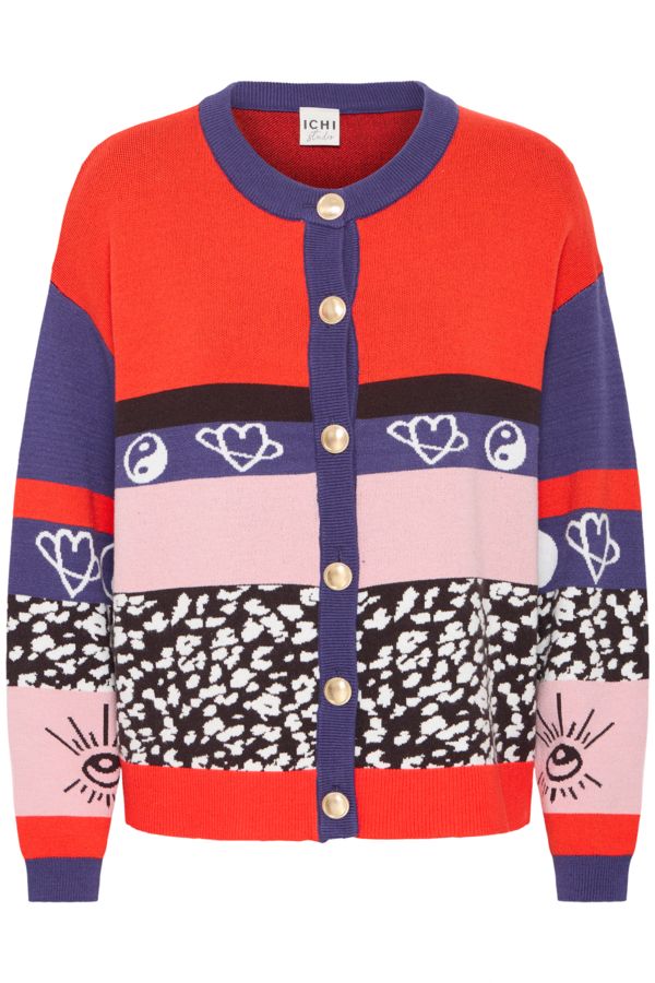 Cardigan tricot léger - 20124255 - Ichi