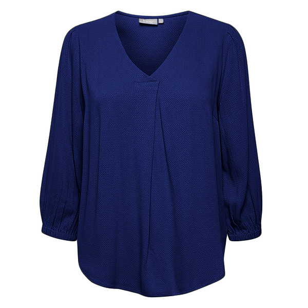 Blouse manche 3/4 col en V