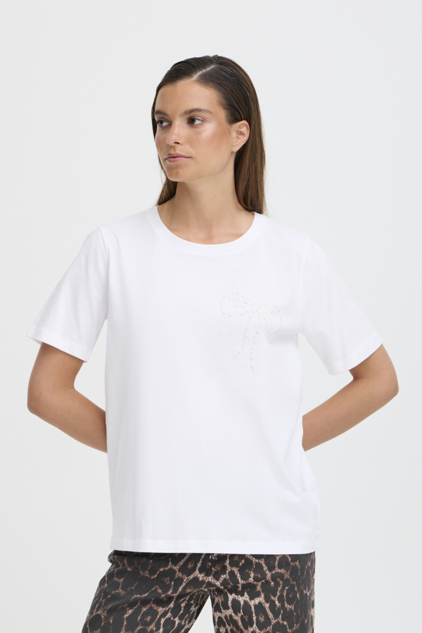 T-shirt col rond boucle - 20816830 - B.Young