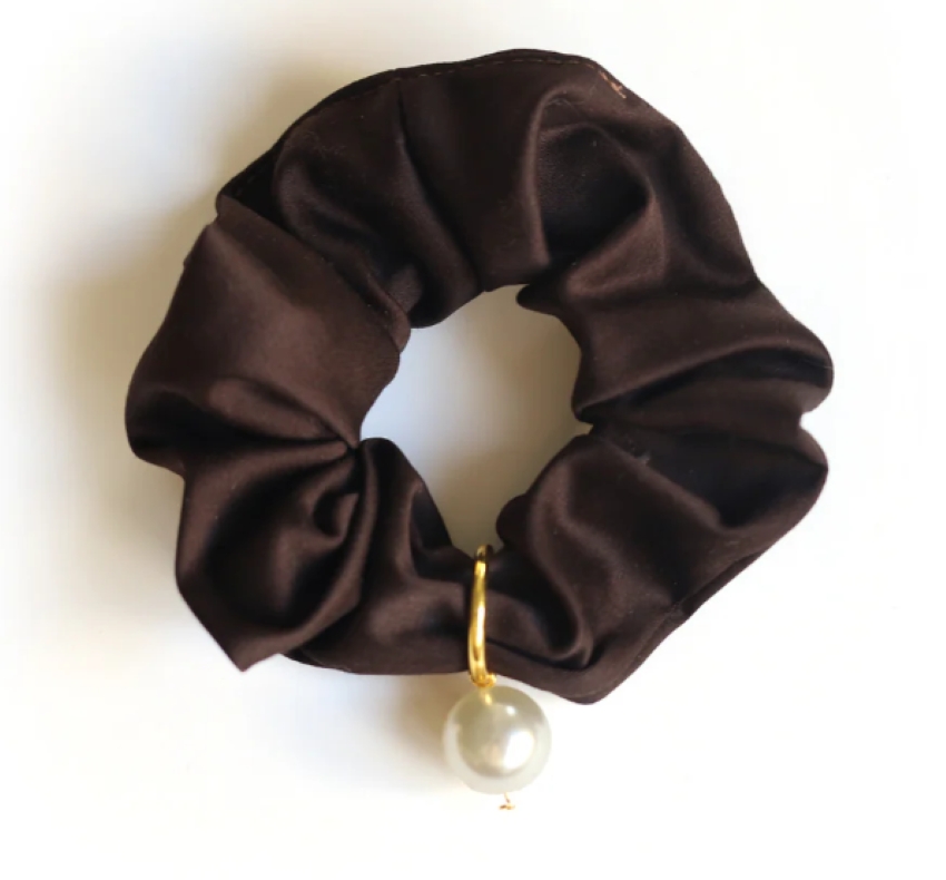 Chouchou à breloque perle - CB-F26 - Gibou