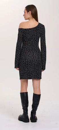 Robe à pois ajustée - 21335 - 24 Colours