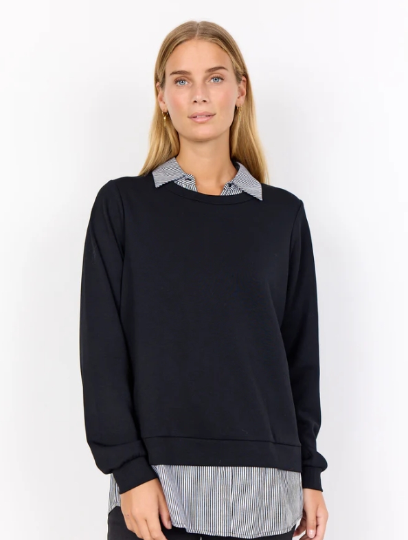 Chandail col chemisier - 27274 - Soya Concept