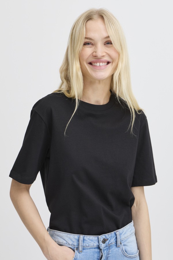 T-shirt classique uni - 20814444 - B.Young