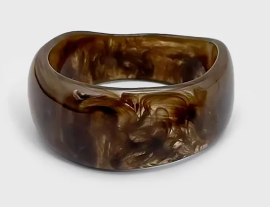Bracelet rigide résine - 3405 - Caracol