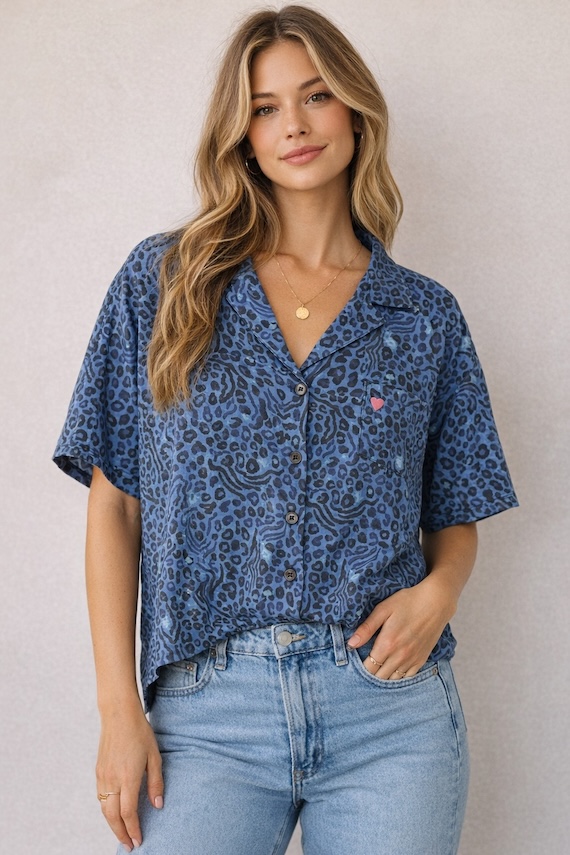 Blouse manche courte ample - 2611-10048 - Ragwear