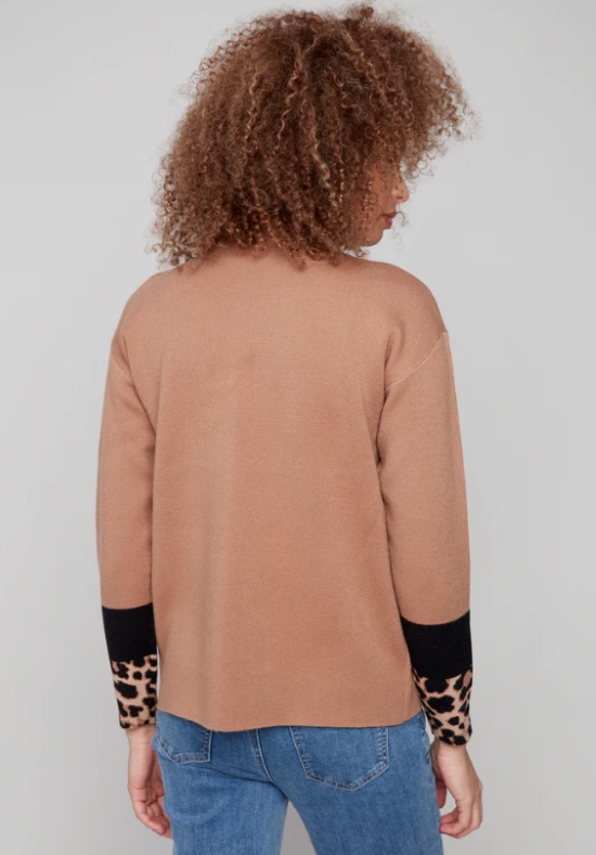 Chandail col mock neck