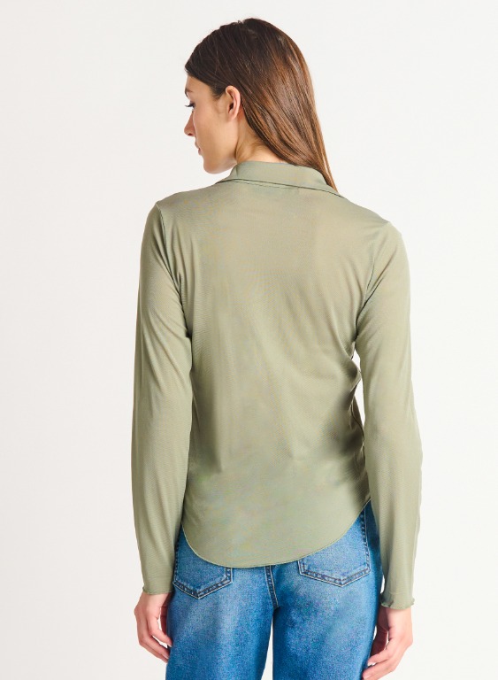 Blouse rib légère