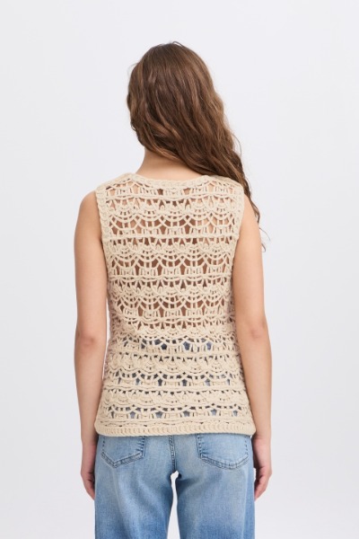 Camisole crochet ajoure