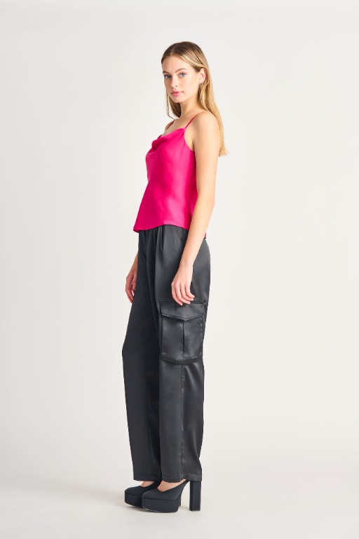 Camisole chic col baveux