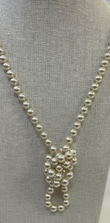 Collier long perle