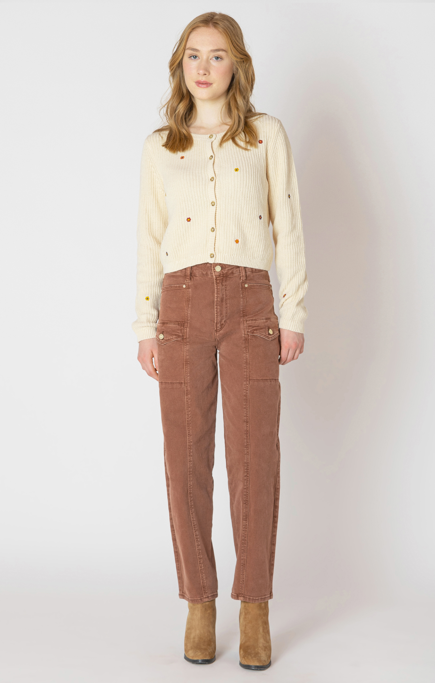 Pantalon jambe droite cargo - 2622708 D - Dex